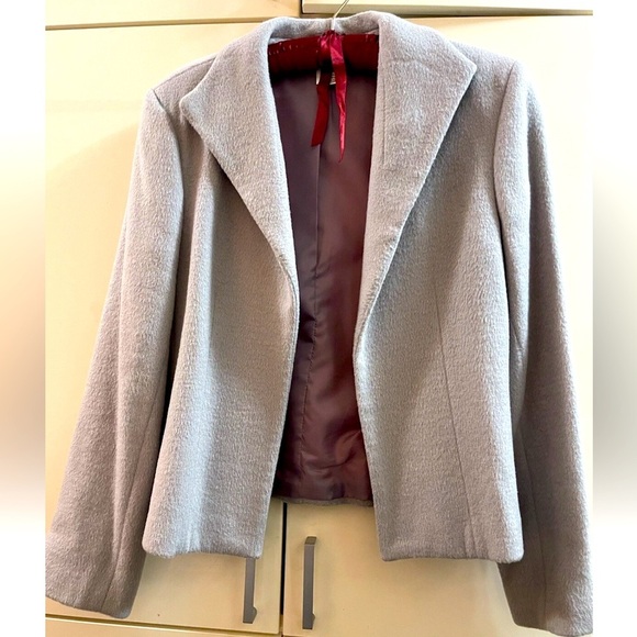 Harve Benard Holtzman Jacket/Coat-Wool Blend Gray Size 10 - Picture 1 of 9